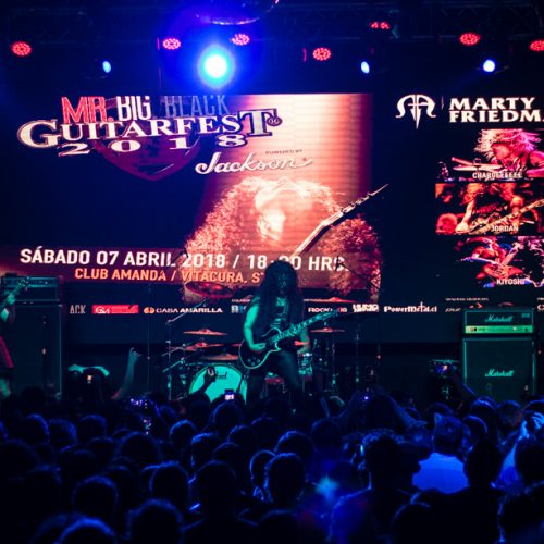 Guitar Fest 2018: Marty Friedman + Lechuga (Abril 2018)