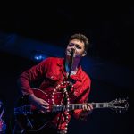 Gonzalo Saavedra lanzando disco en Sala Master (mayo 2018)