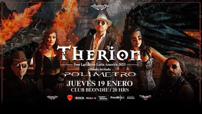 Therion anuncia fecha en Chile para inicios del 2023