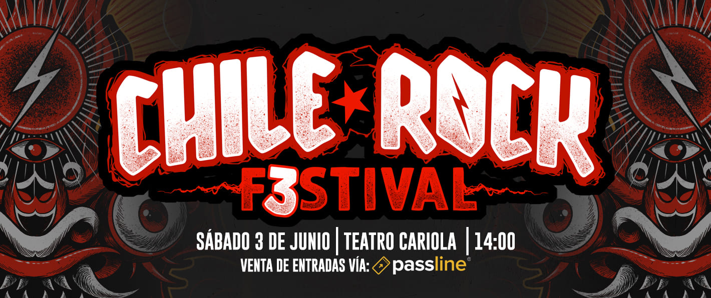 Festival Chile Rock regresa con potente parrilla de artistas nacionales