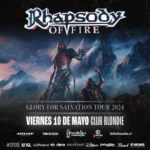 Rhapsody Of Fire live chile 2024 www.sonidosocultos.com