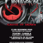 Obituary_LatinAmerica TOUR CHILE FLYERS