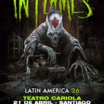 Inflames live Chile 2026 www.sonidosocultos.com