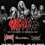 Master, Homicide y Rapture se suman al regreso de Vader en Chile