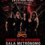 SARATOGA REGRESA A CHILE CON UN SHOW DE 3 ACTOS, EL MAS ÉPICO OFRECIDO EN NUESTRO PAIS.