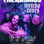 THE RASMUS CONFIRMA SU REGRESO A CHILE CON “WEIRDO TOUR 2026” EN TEATRO CARIOLA
