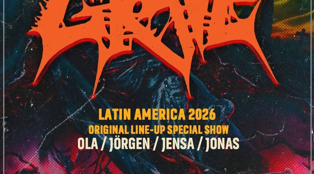 GRAVE DEBUTA EN CHILE CON SU FORMACIÓN ORIGINAL EN UN ÚNICO SHOW EN TEATRO CARIOLA.