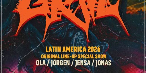 GRAVE DEBUTA EN CHILE CON SU FORMACIÓN ORIGINAL EN UN ÚNICO SHOW EN TEATRO CARIOLA.