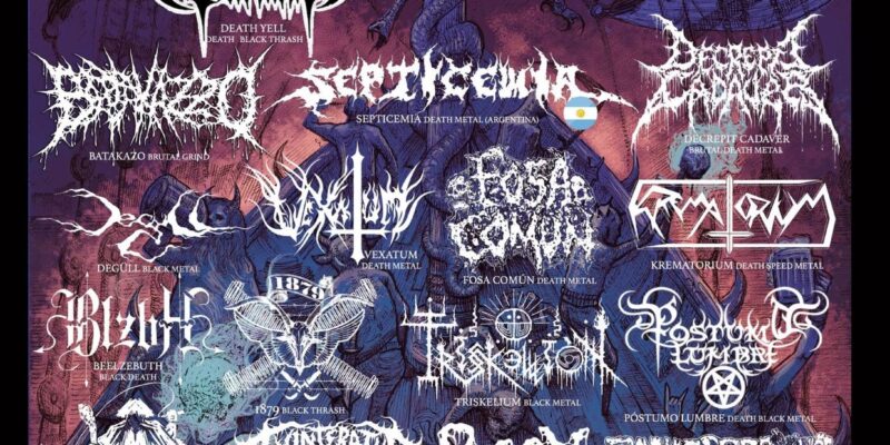 CHILOÉ METAL FEST ANUNCIA PARTE DE SU CARTEL PARA SU XV EDICIÓN