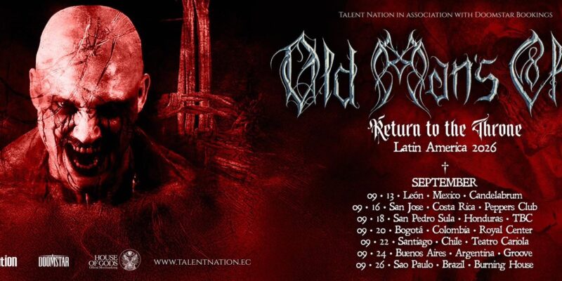 Old Man’s Child debuta en Chile este 22 de septiembre
