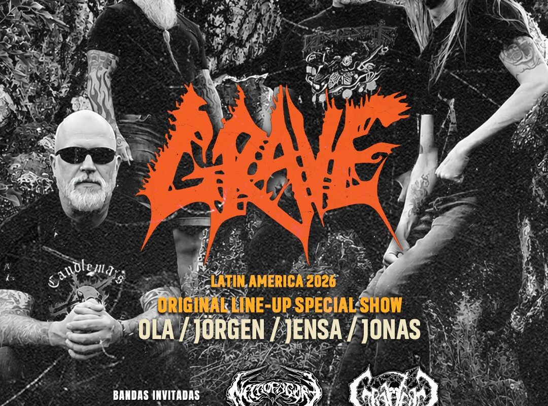 GRAVE SUMA A NECROFAGORE Y GRAVERED PARA SU CONCIERTO EN CHILE