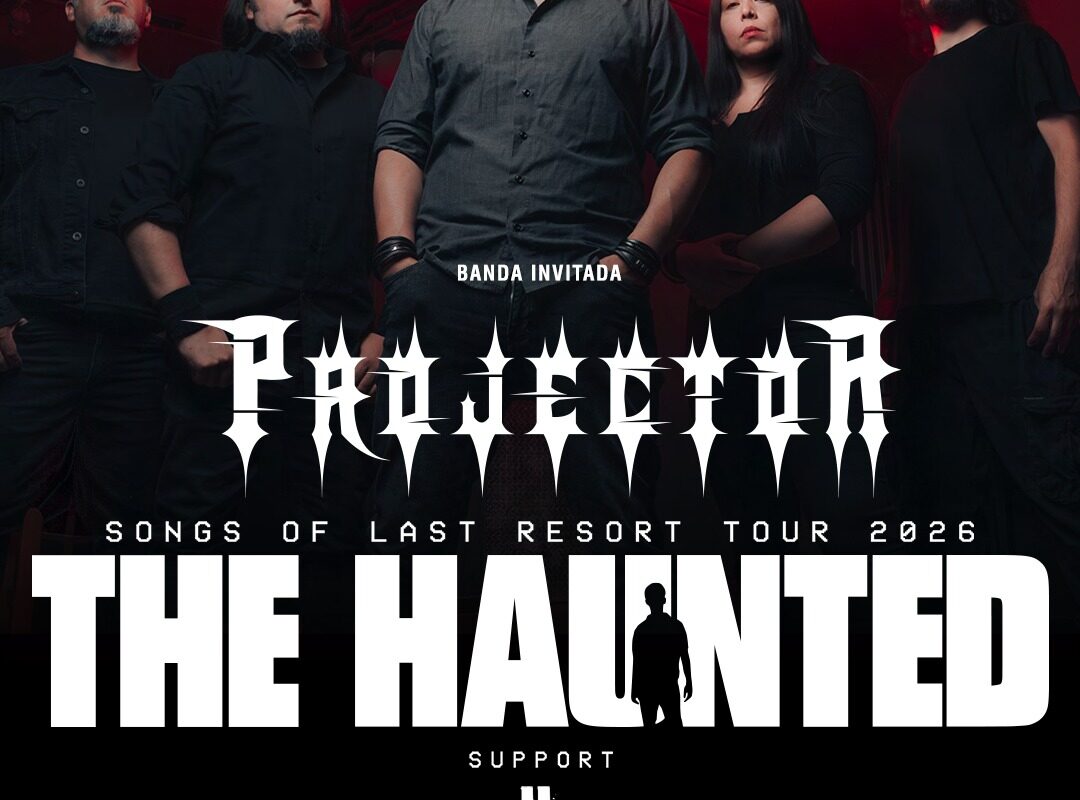 PROJECTOR SE SUMA AL SHOW DE THE HAUNTED EN CHILE