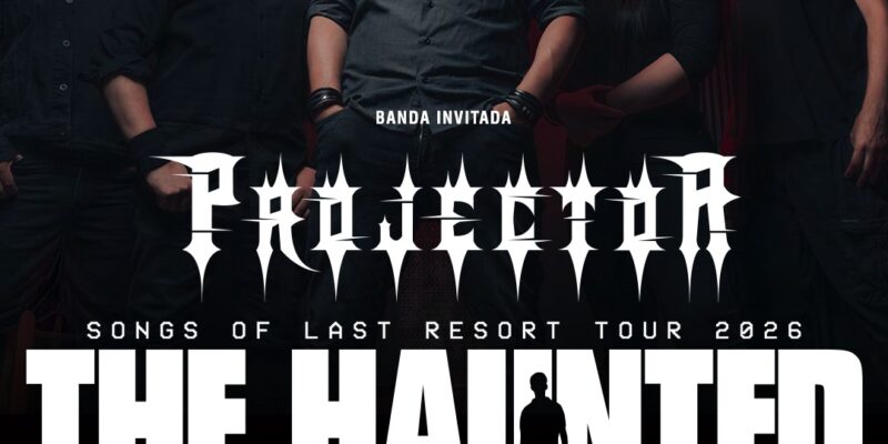 PROJECTOR SE SUMA AL SHOW DE THE HAUNTED EN CHILE