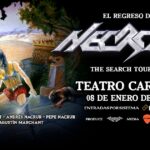 NECROSIS, LEYENDA DEL THRASH METAL CHILENO, REGRESA AL TEATRO CARIOLA PARA DAR INICIO A “THE SEARCH TOUR 2027”