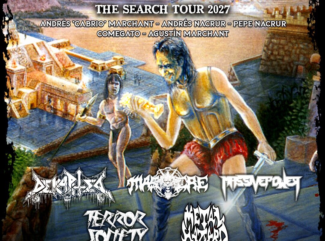 NECROSIS CONFIRMA A DEKAPITED, MASSACRE, METAL HAZARD, MASSIVE POWER Y TERROR SOCIETY PARA SU REGRESO EN TEATRO CARIOLA