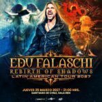EDU FALASCHI VUELVE A CHILE CON SU «REBIRTH OF SHADOWS»